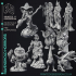 Ravenshold Horrors - 11 models - Halloween Themed Pack - Pre Supported - 32mm scale image