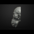 Traditional Scull, Scary Scull,Decor on wall (fridge magnet,decor element,not mask on face) 3D Print Ready STL model image