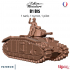 B1Bis tank - French army WW2 - 28mm for wargame image