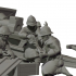 155mm gun + tractor - French army WW2 - 28mm for wargame image