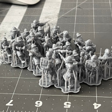 Picture of print of 10 French soldiers - WW2 - 28mm