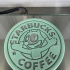 Drinkcoaster Starbucks: 'Felix the cat' image