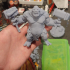 3x Cave Trolls - Pre-Supported print image