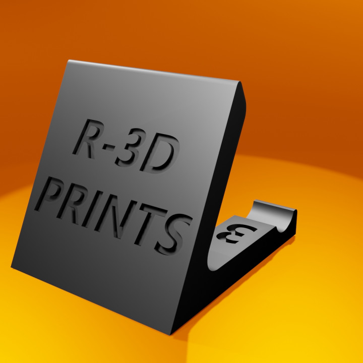 Phone Stand (R-3D Prints#1)