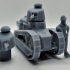 FT17 with 2 turrets & pilot - French army WW2 - 28mm for wargame image