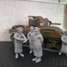 Picture of print of Gestapo - French army WW2 - 28mm for wargame