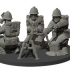 Medium or Heavy machine gun with crew - French army WW2 - 28mm for wargame image