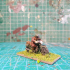 Bikers - French army WW2 - 28mm for wargame print image