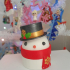 Christmas candy and snack container_ snowman image