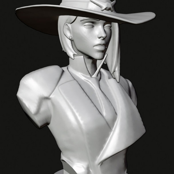 Ashe Bust - Overwatch