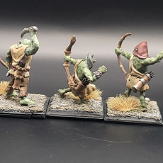 Picture of print of Orc Archer Thugs - Set of 6