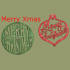 Merry Christmas earrings (2 files!) image