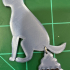 Pooping Dog ornament image