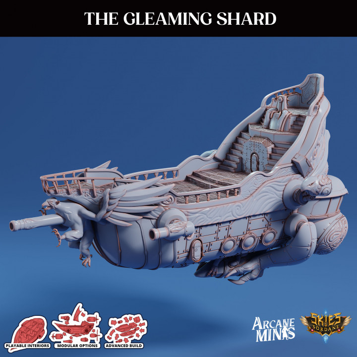 Airship - The Gleaming Shard's Cover
