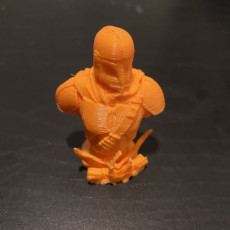 Picture of print of The Mandalorian from Star Wars Support Free Remix
