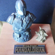 Picture of print of The Mandalorian from Star Wars Support Free Remix This print has been uploaded by Manuel Bernal