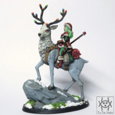 Picture of print of Stag rider