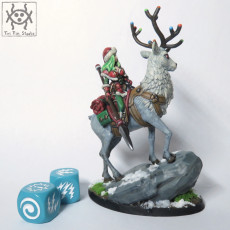 Picture of print of Stag rider