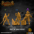 Level Up Rogue - Male (3x modular 32mm scale miniatures) PRESUPPORTED image