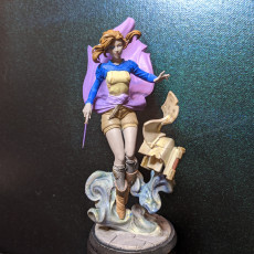 Picture of print of Vaelia Arra, sorcerer 75mm and 32mm pre-supported This print has been uploaded by Kaitlyn