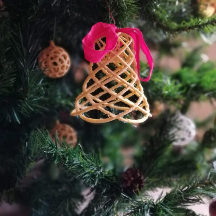 Bell for christmas tree,inspired by the tree of life EXPO 2016