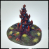 Tabletop plant: "Orkish Xmas-Tree" (Alien Vegetation 29) print image