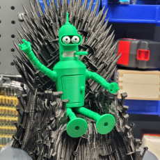 Picture of print of Iron Throne Support Free Remix