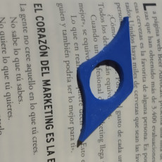 Picture of print of Book Page Holder