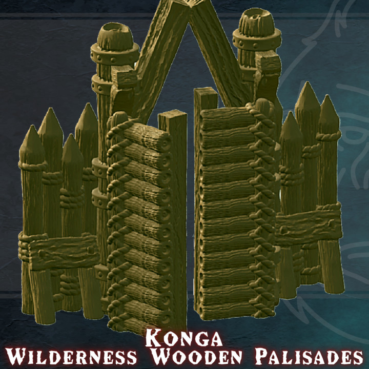$10.00Konga: Wilderness Wooden Palisades