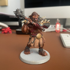 Picture of print of Bugbear - Tabletop Miniature (Pre-Supported)