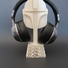 Picture of print of Mandalorian Helmet Headphones Stand