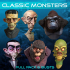 Classic Monsters 6 busts image