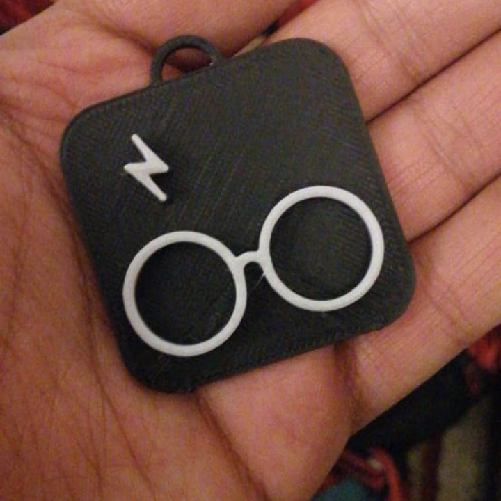 Llavero Harry Potter 3d - Keychain Harry Potter