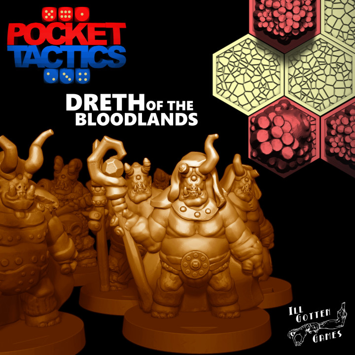 Pocket-Tactics: Dreth of the Bloodlands's Cover