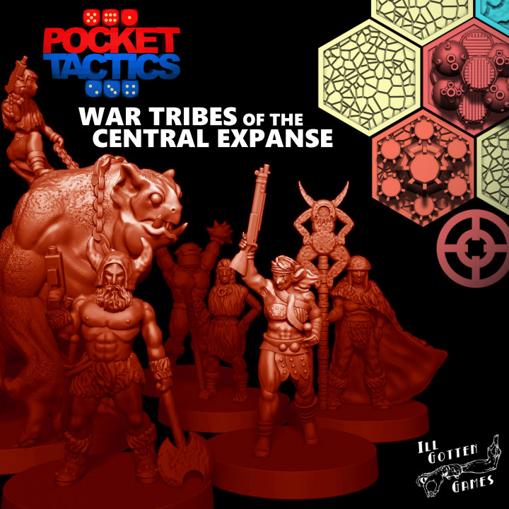 Pocket-Tactics: War Tribes of the Central Expanse's Cover