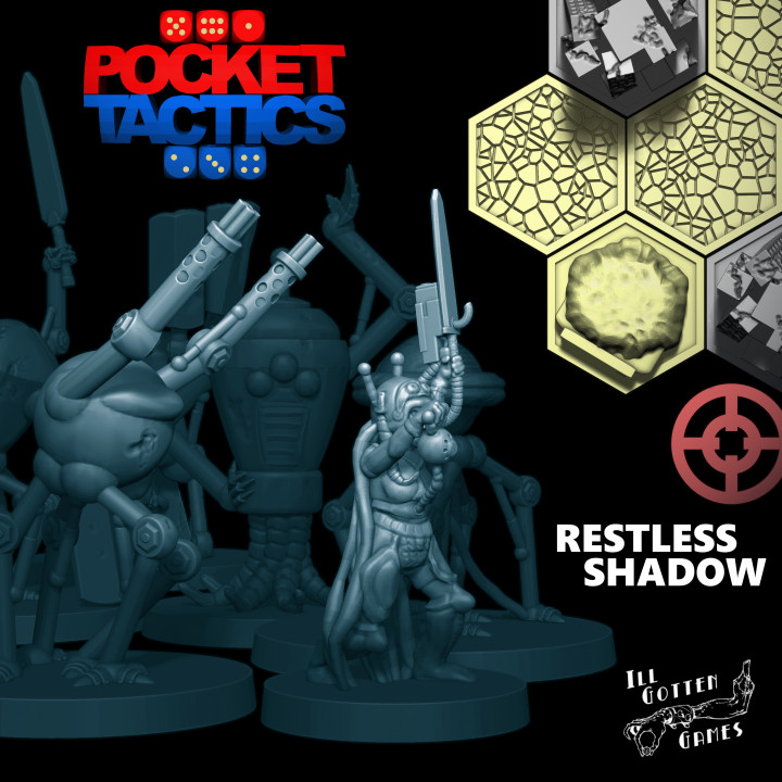 Pocket-Tactics: Restless Shadow's Cover