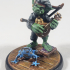 Goblin bard pre-supported print image