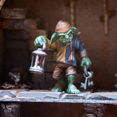 Picture of print of Goblin custodian pre-supported