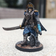 Picture of print of Commissar of the Imperial Force
