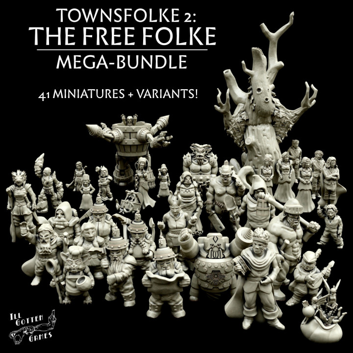 Townsfolke 2: The Free Folke Mega-Bundle (Backers)'s Cover