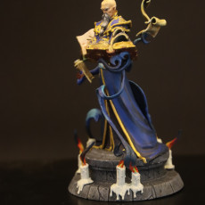 Picture of print of Zondar Valis archmage 2 variants 32mm and 75mm pre-supported This print has been uploaded by Gerrit van Oostveen