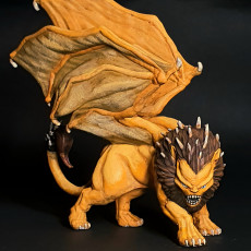 Picture of print of Manticore - Tabletop Miniature (Pre-Supported)
