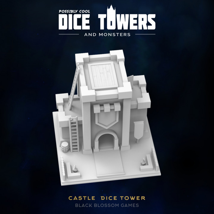 C10 Castle :: Possibly Cool Dice Tower's Cover