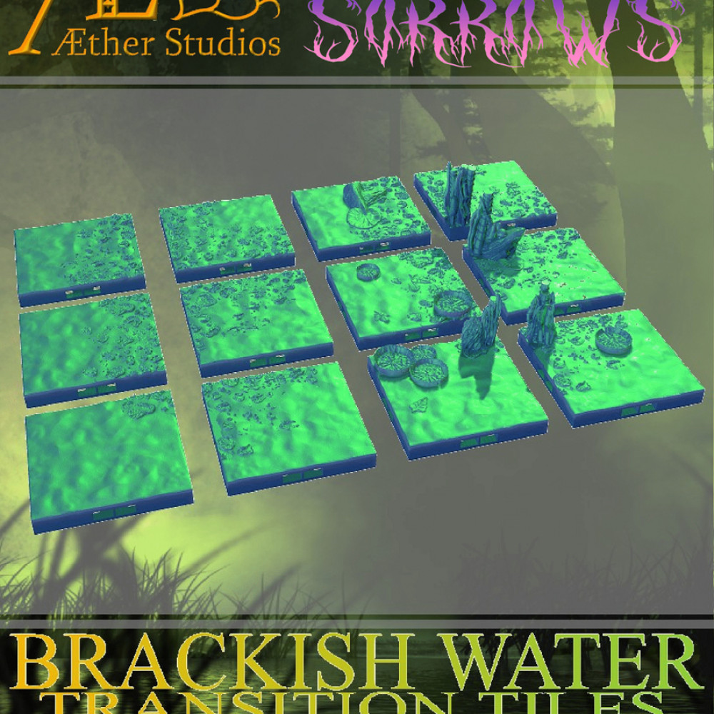 Image of Swamp of Sorrows - Brackish Water Transition Tiles