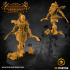 Level Up Ranger - Female (3x modular 32mm scale miniatures) PRESUPPORTED image