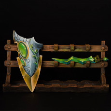 Picture of print of Weapons for Loot & Racks: Sylvan Knight