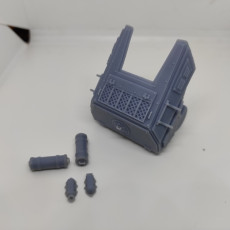 Picture of print of Empire of Humankind Battle Tank Upgrade Kit