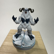Picture of print of Abominable Yeti (supported)