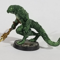 Picture of print of Lizardfolk - Tabletop Miniature (Pre-Supported) This print has been uploaded by PoptartsNinja