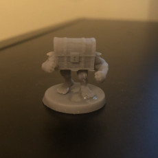Picture of print of Mimic - Brawler Treasure Chest - Tabletop Miniature (Pre-Supported)
